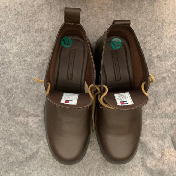 Tommy Hilfiger Men's Lace Up Casual Dress Brown Ankle Boots - Picture 9 of 12